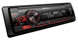PIONEER MVH-S320BT Radio Samochodowe 1DIN Bluetooth USB AUX Spotify Android– Bez CD