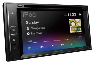 PIONEER AVH-A240DAB Radio Samochodowe 2DIN 6,2" CD DVD Bluetooth DAB+ – Ekran Dotykowy