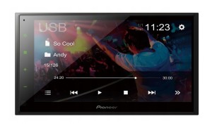 PIONEER DMH-A340DAB Radio Samochodowe 2DIN 6,8" Bluetooth DAB+ WebLink - Ekran Dotykowy