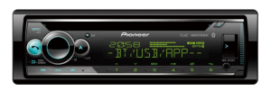 PIONEER DEH-S520BT Radio 1DIN z CD Bluetooth USB – Spotify, 3 Wyjścia RCA