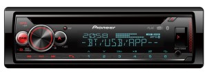 PIONEER DEH-S720DAB Radio Samochodowe 1DIN CD Bluetooth USB DAB+ Pioneer Smart Sync - 3x RCA 