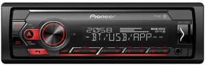 PIONEER MVH-S420BT Radio Samochodowe 1DIN Bluetooth USB AUX – Bez CD