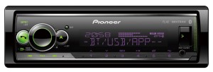 PIONEER MVH-S520BT Radio Samochodowe 1DIN Bluetooth USB AUX – RGB, Spotify  bez CD