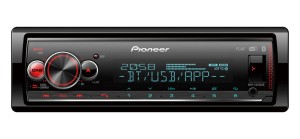 PIONEER MVH-S520DAB Radio Samochodowe Bluetooth 1 DIN Podświetlenie USB