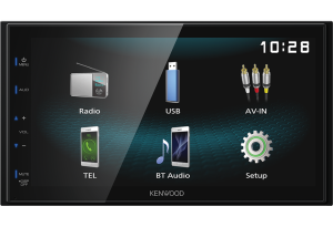 KENWOOD DMX-120BT Radio samochodowe 2 DIN Bluetooth USB Mikrofon