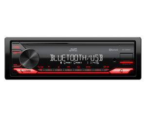 JVC KD-X282BT Radio samochodowe 1-DIN Bluetooth USB AUX Mikrofon