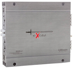 EXCALIBUR X600.2 Wzmacniacz samochodowy 2-kanałowy 1200W