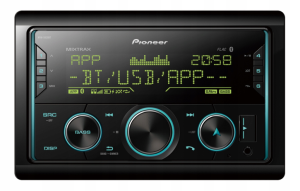 Pioneer MVH-S620BT Radio Samochodowe 2-DIN Bluetooth USB – RGB, 3x RCA, Bez CD